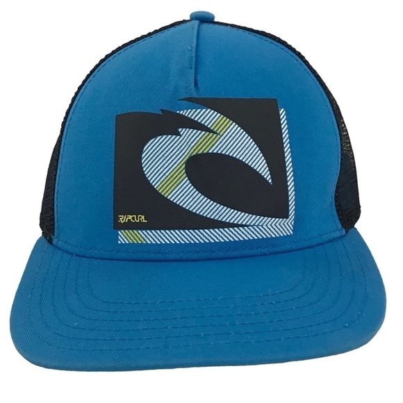 RIPCURL Adjustable SnapBack Mesh Beach Cap - Picture 1 of 16